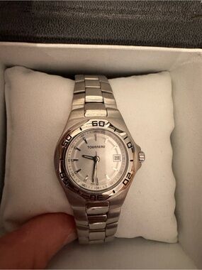 Tourneau Women’s Silver Stainless Steel Watch with Silver Dial